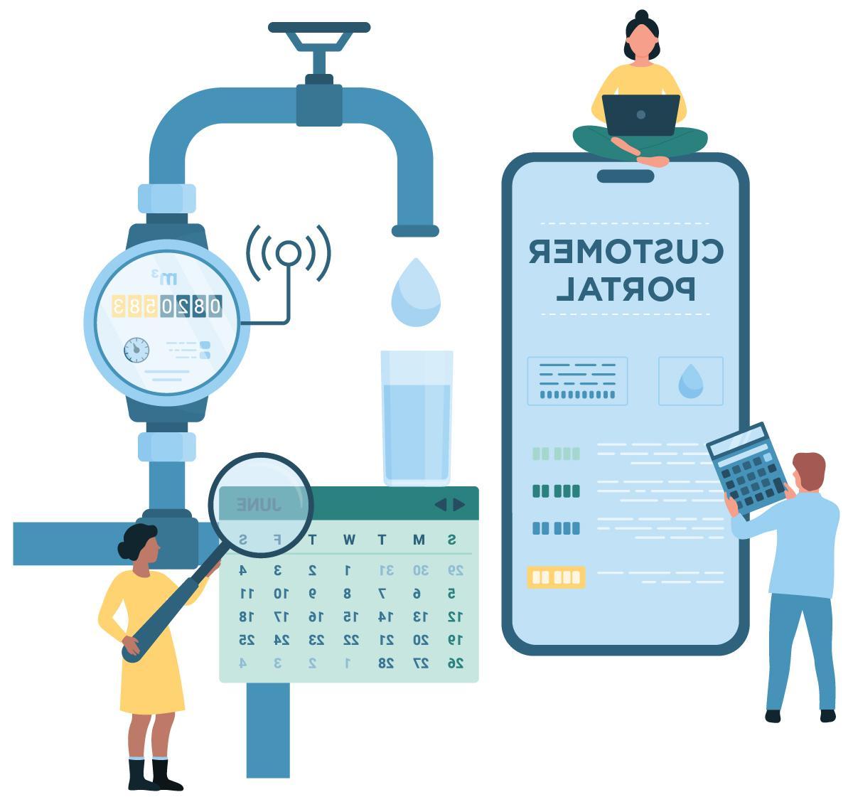 Smart Meter Illustration